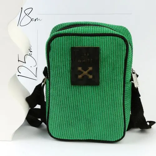 کیف رو دوشی مخمل کبریتی