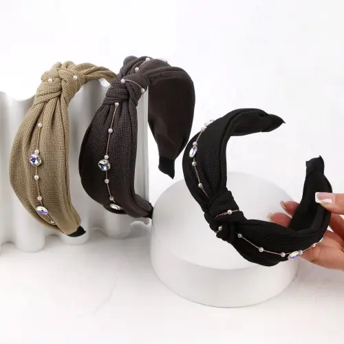 تل پارچه ای گره ای نگینی