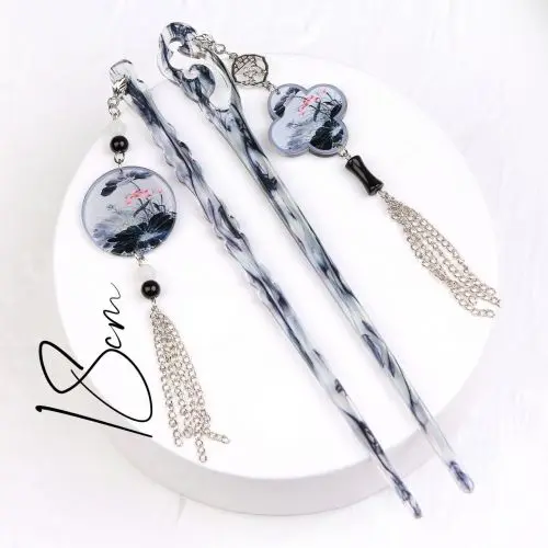 کانزاشی اکرولیک سیاه سفید