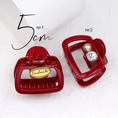 کلیپس اکرولیک هلالی زرشکی