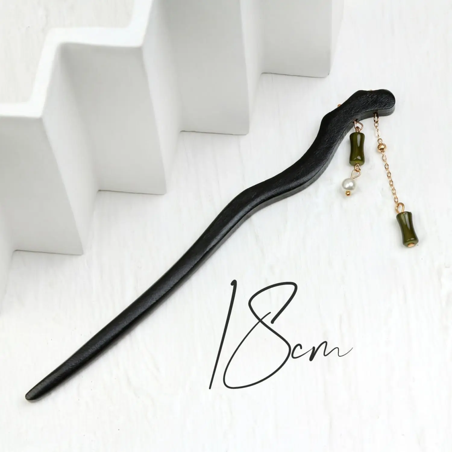 کانزاشی چوبی مشکی