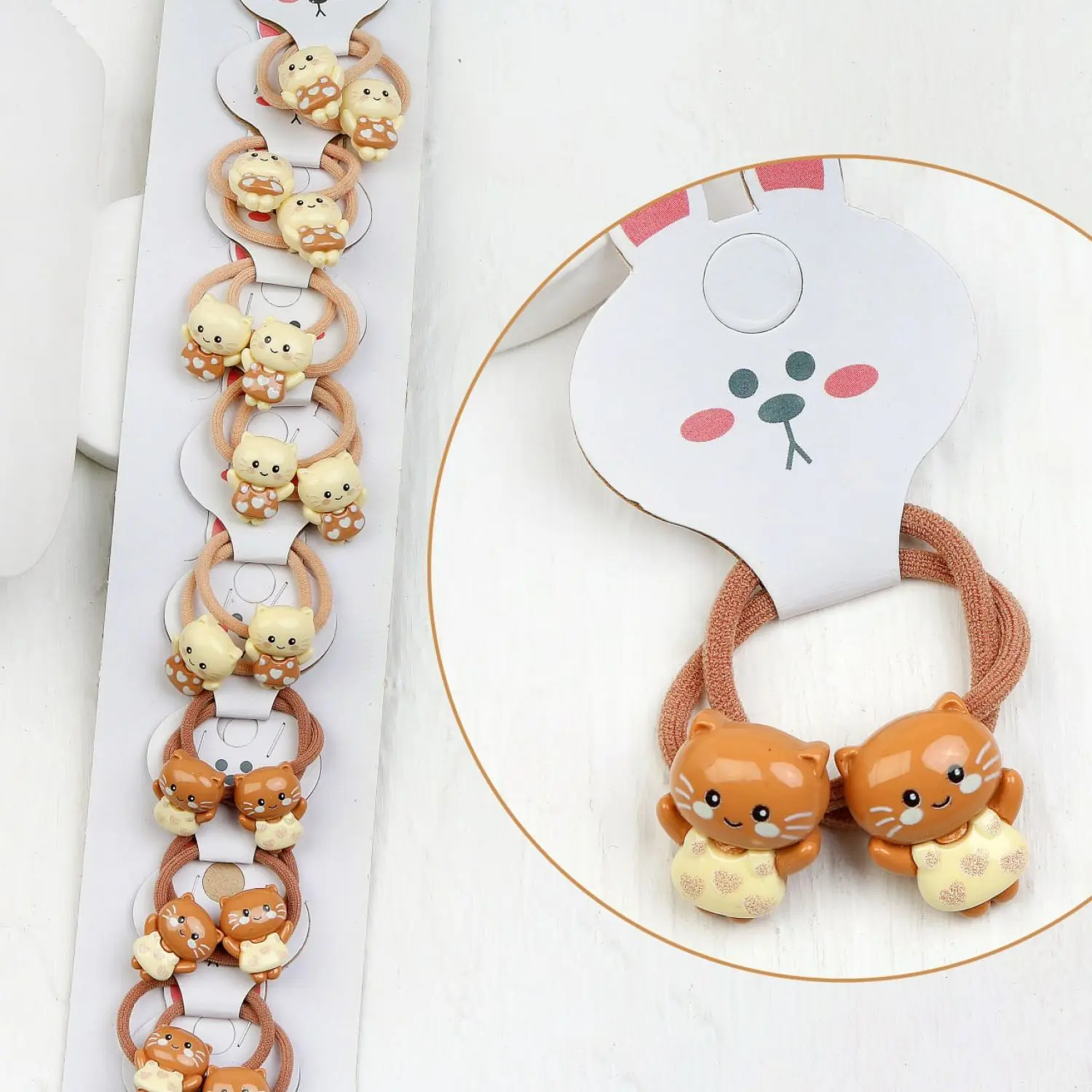 کش کارتی بچگونه رنگ نود (قهوه ای)