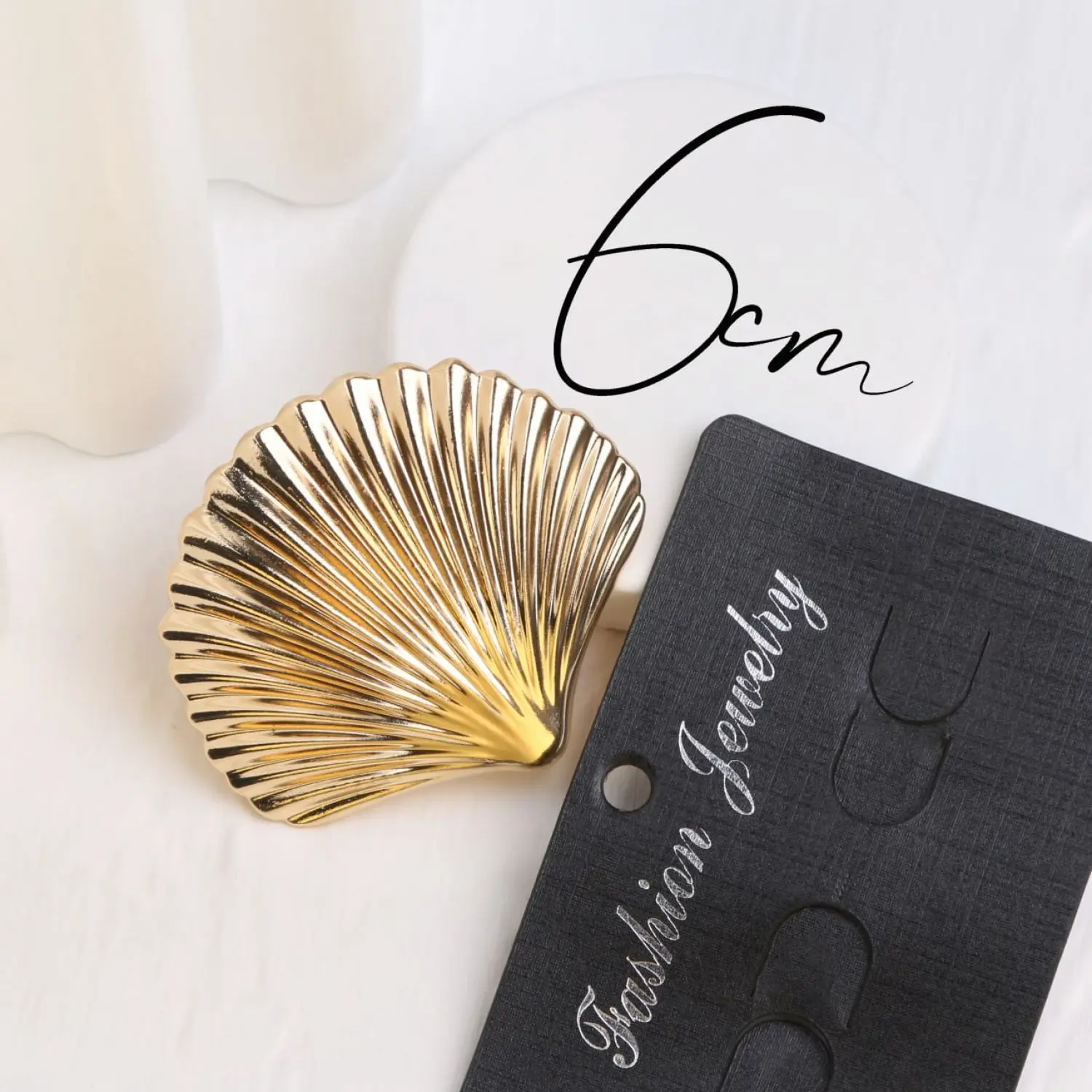 گیره فرانسوی مدل صدف طلایی