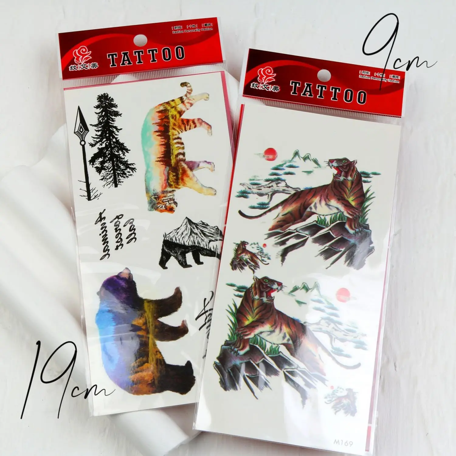 تاتو سایز متوسط 19*9