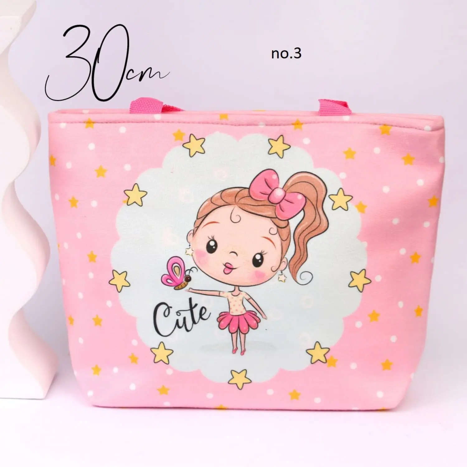 کیف دسته دار عروسکی بزرگ