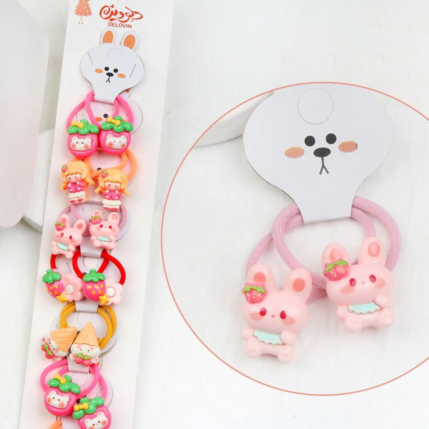 کش کارتی دوعددی عروسکی