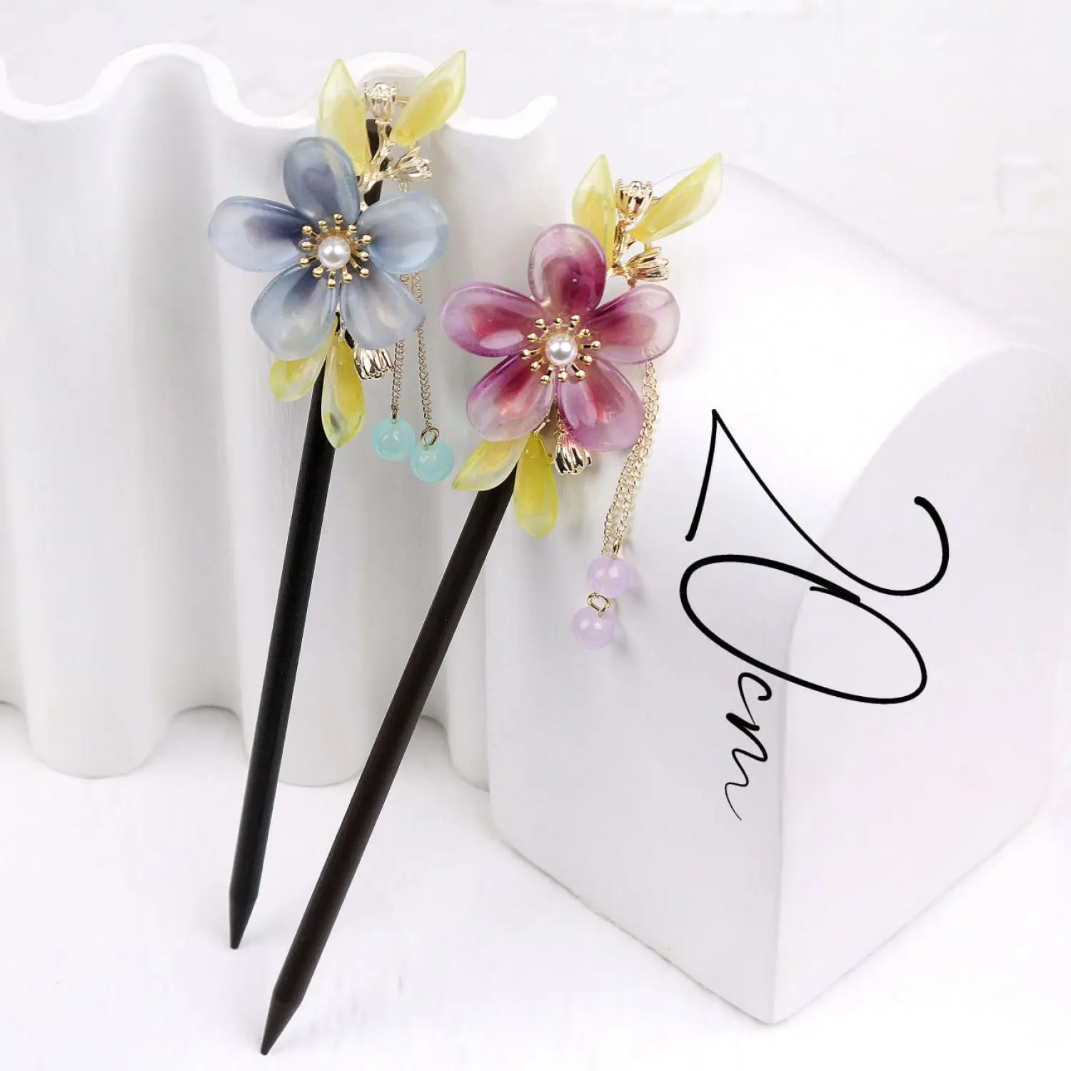 کانزاشی چوبی مدل گل