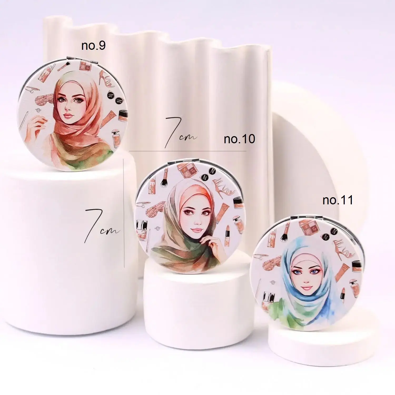 آینه جیبی طرح سگ