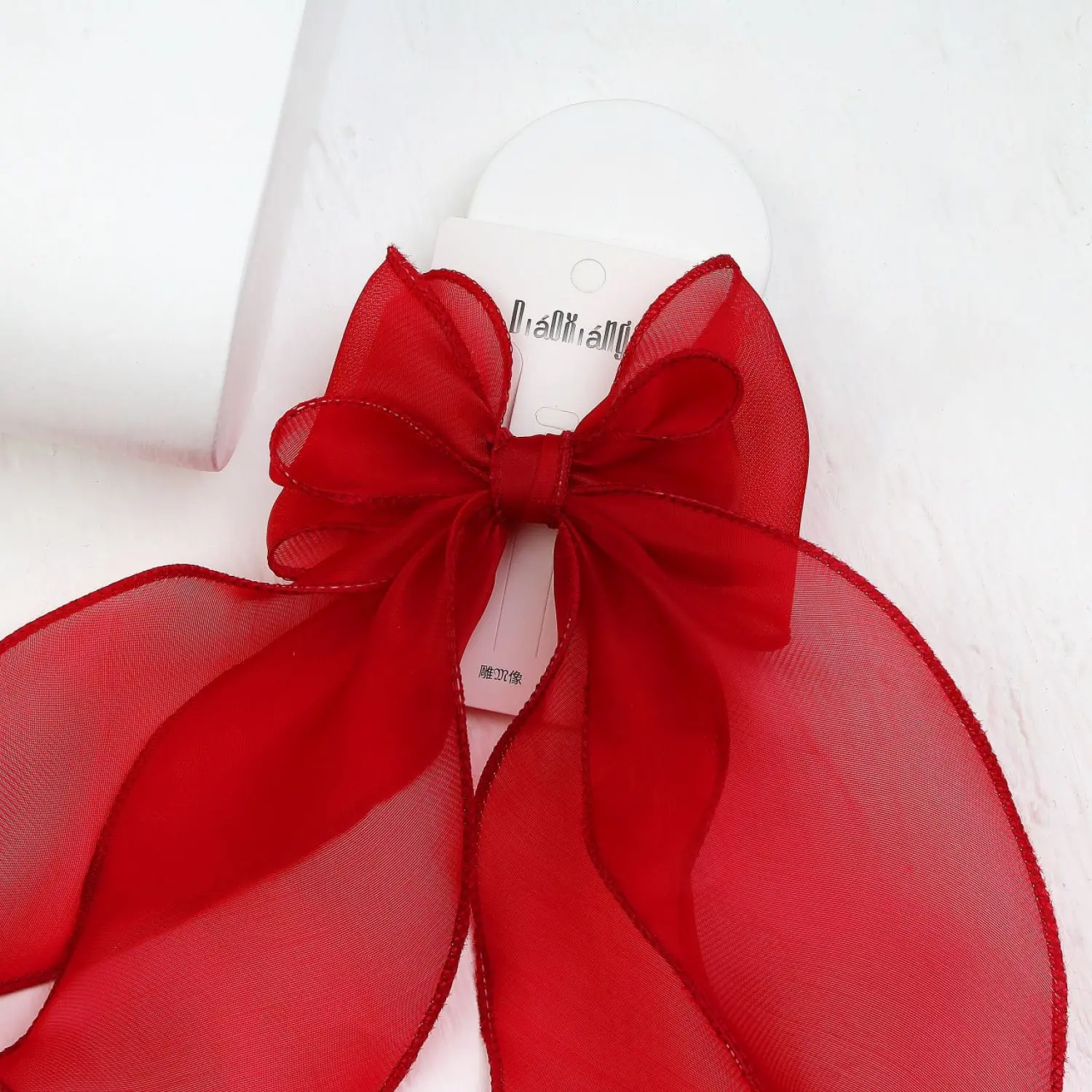 گیره فرانسوی یلدایی حریر بلند