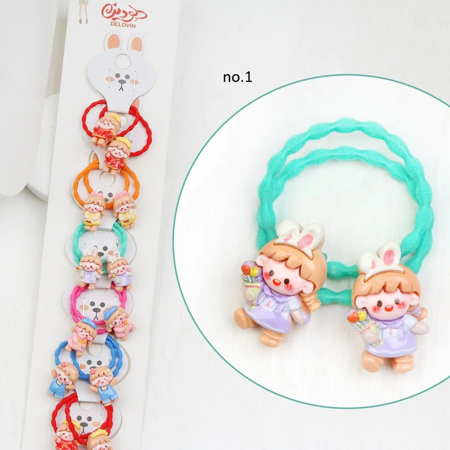 کش کارتی دوعددی عروسکی