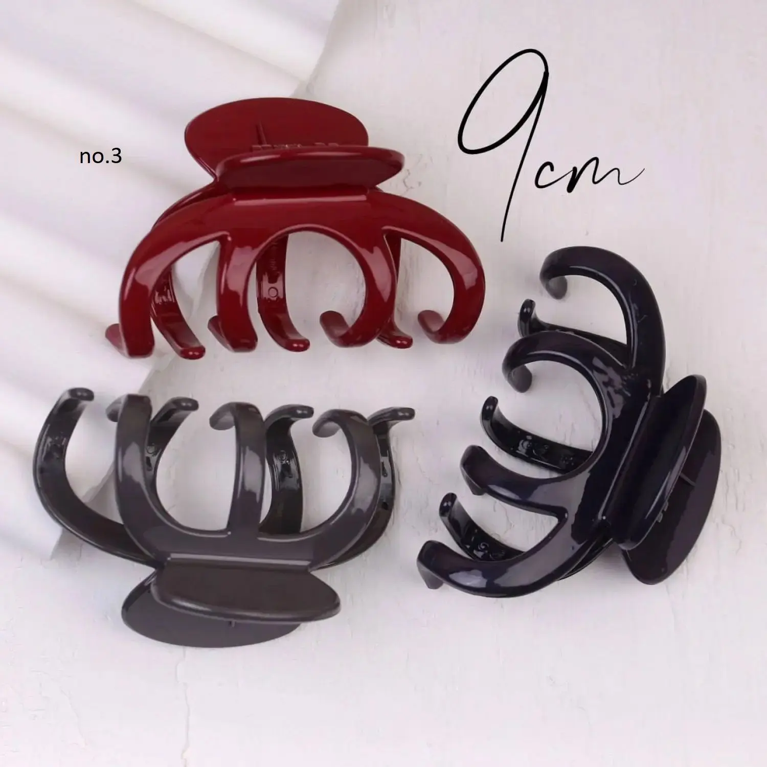 کلیپس اکرولیک براق مدل مستطیل