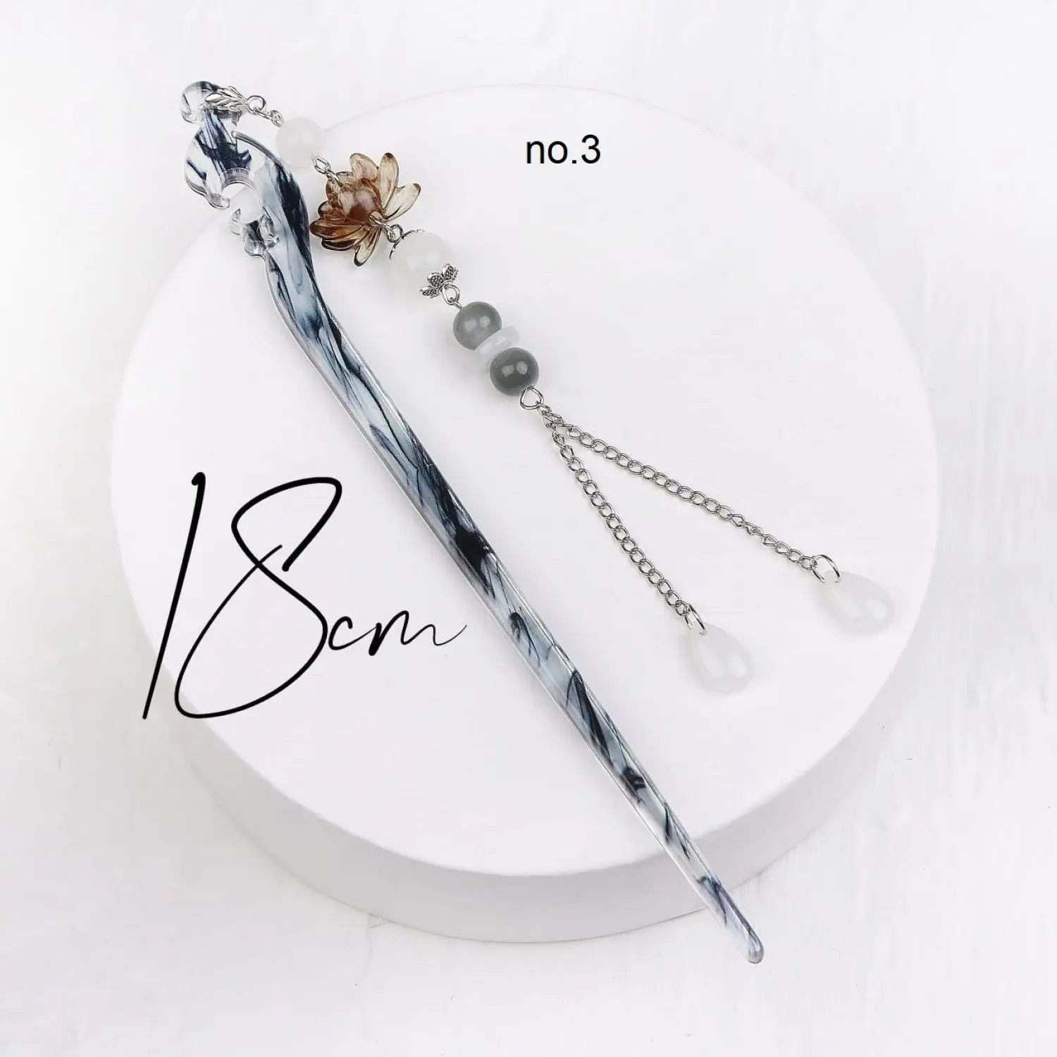 کانزاشی اکرولیک سیاه سفید