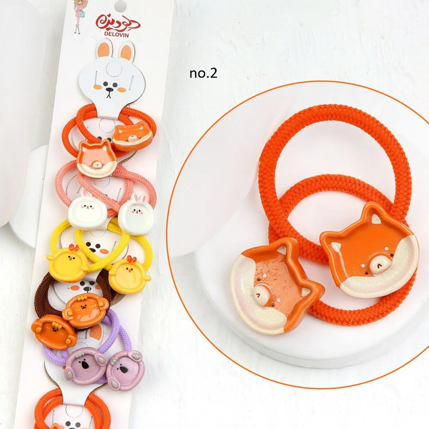 کش کارتی بچگونه رنگارنگ