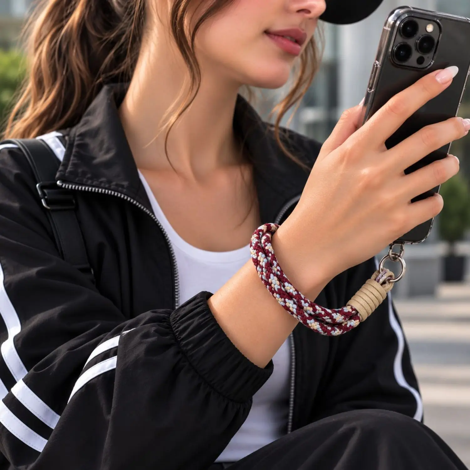 بند موبایل بافت طنابی