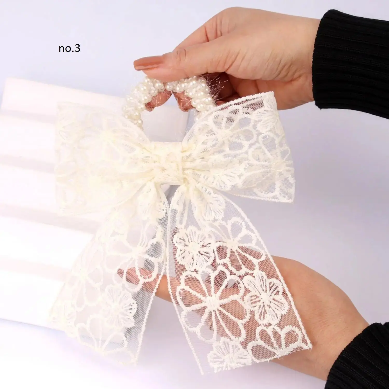 گیره و کش دانتل فرانسوی آویز