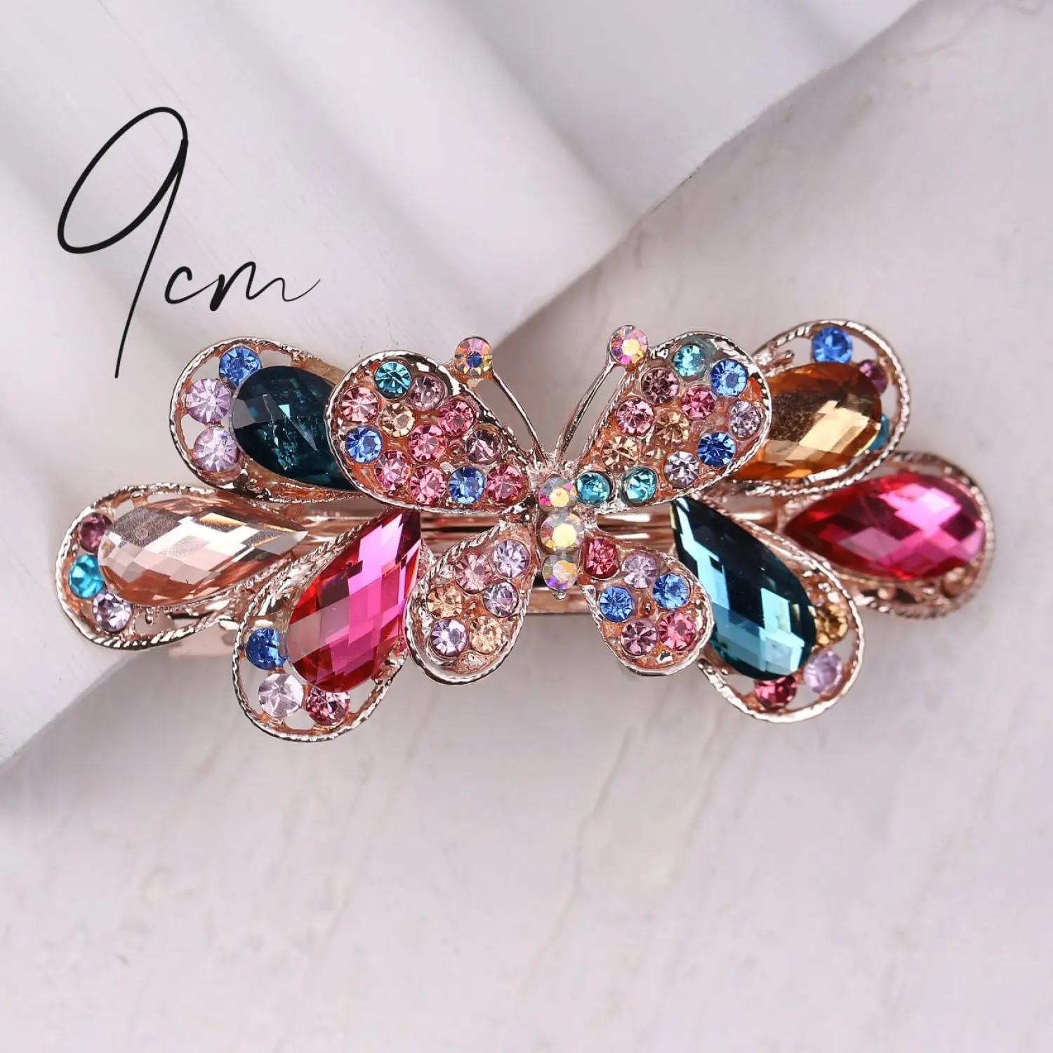 گیره پشت موی نگین دار