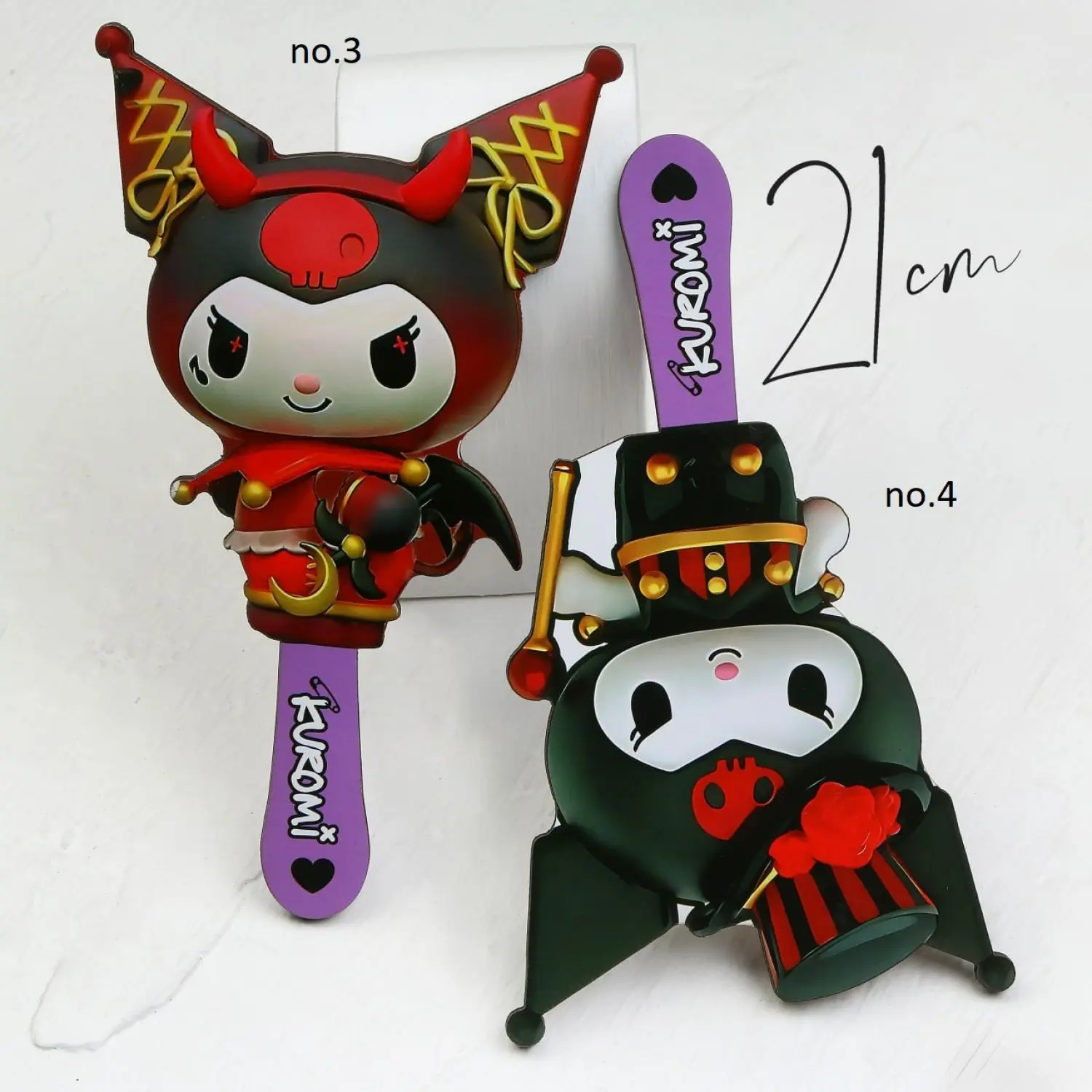 آینه دسته دار کرومی