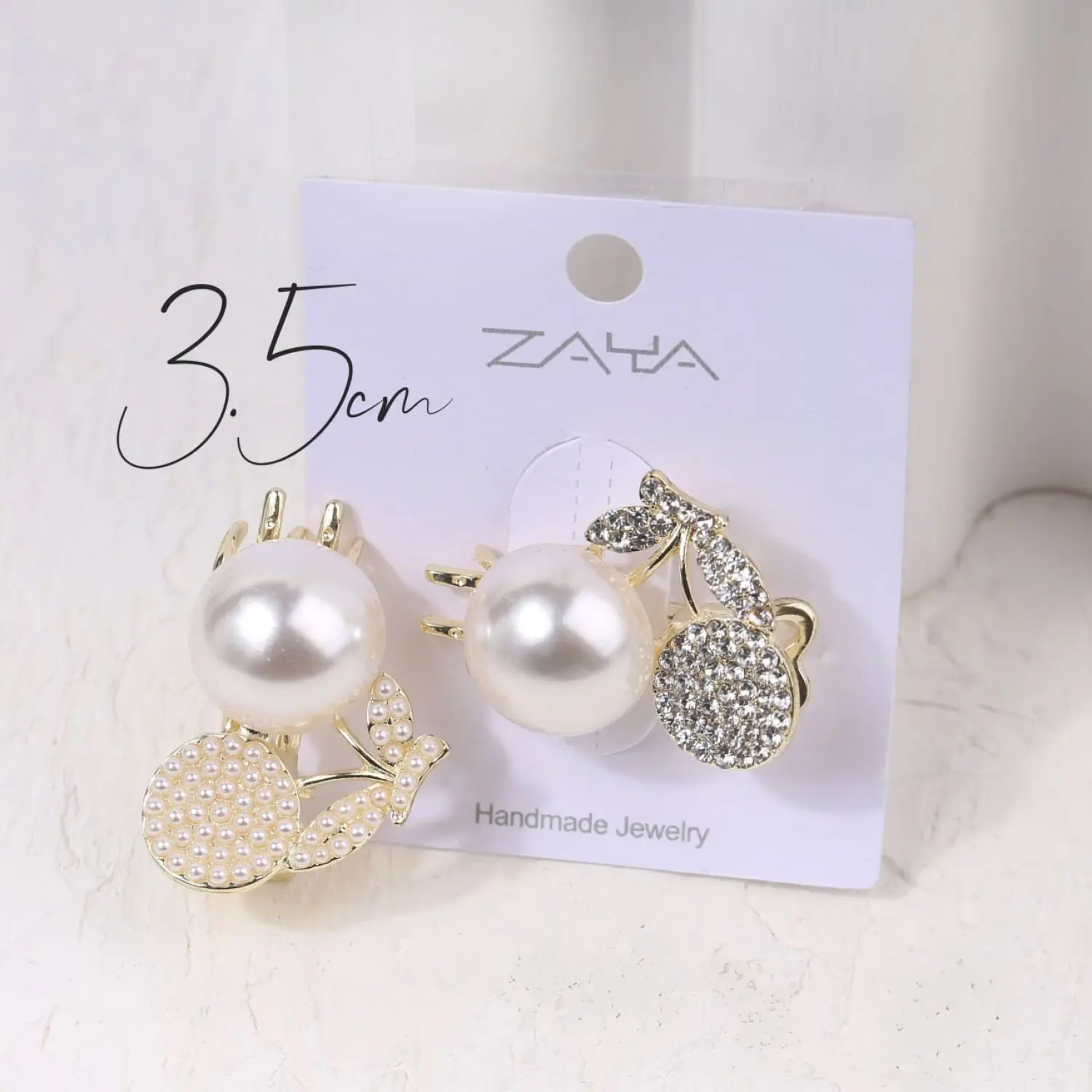 گیره انبری بغل سری مدل آلبالو و پاپیون