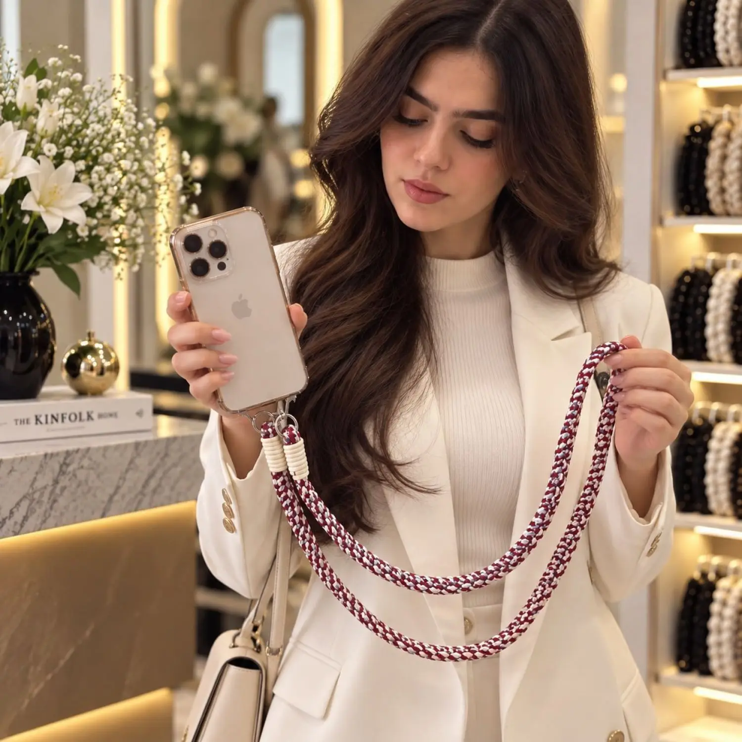 بند موبایل بافت بلند