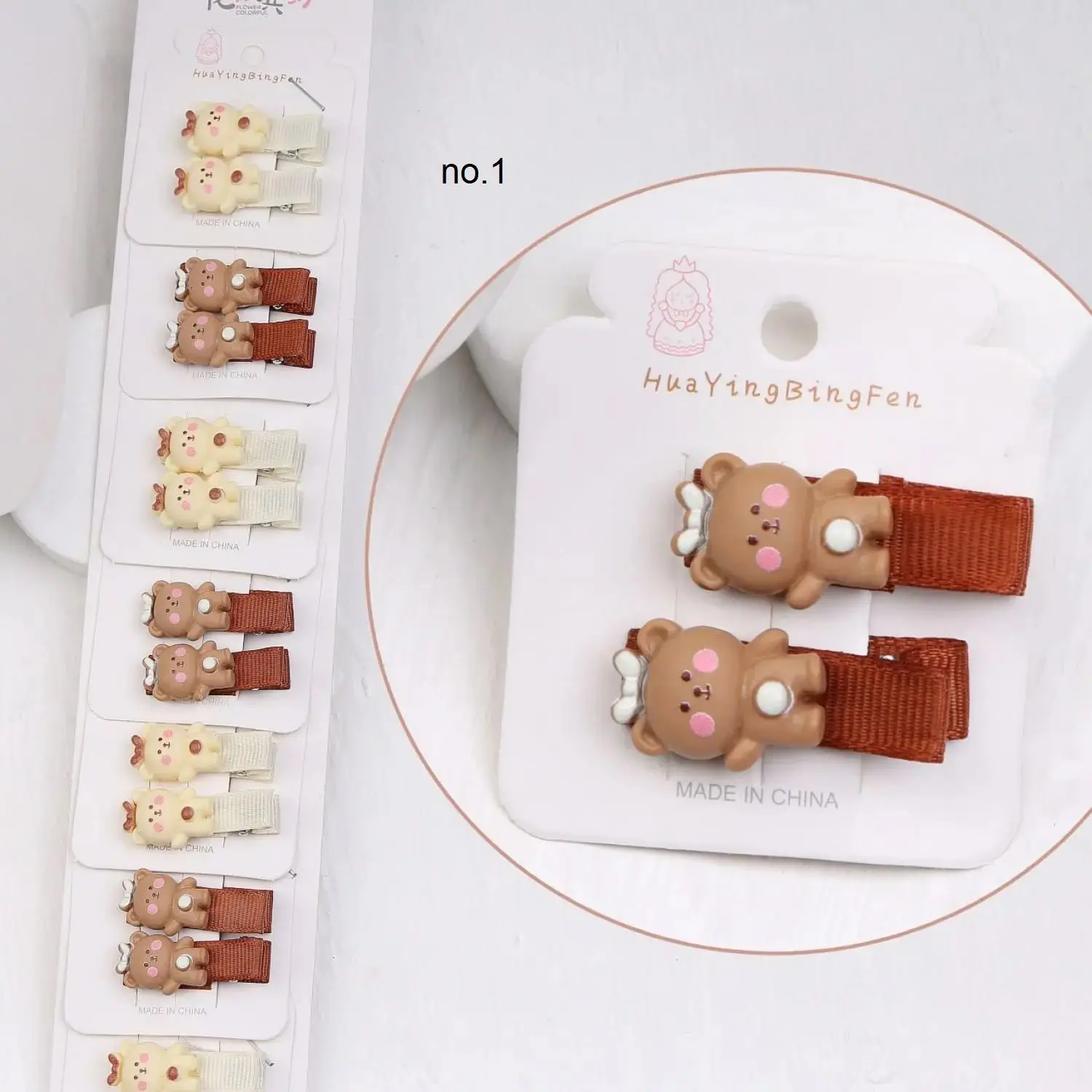 کش مو و گیره کارتی انبری کارتی رنگ نود