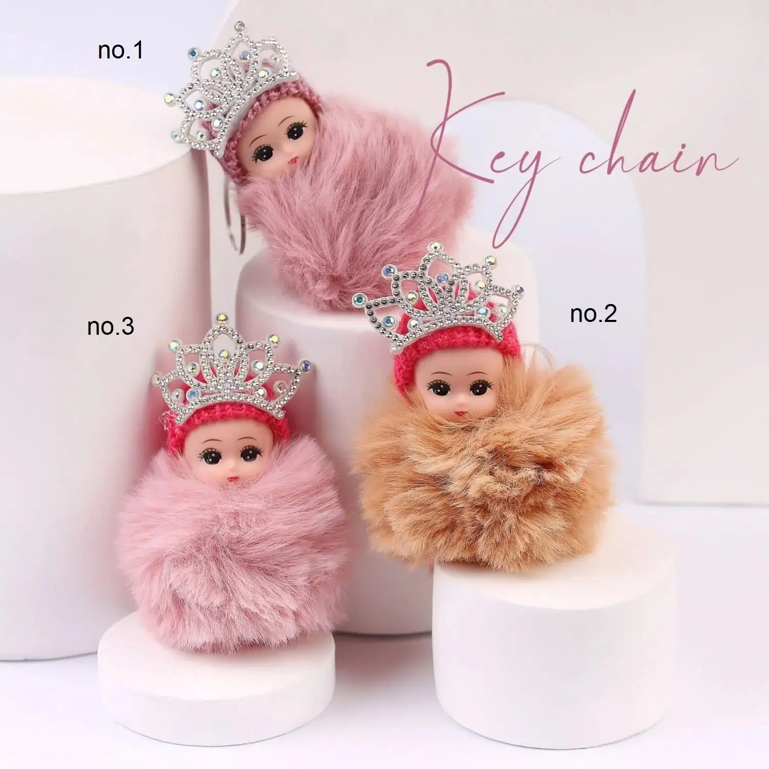 جاکلیدی عروسکی تاج دار