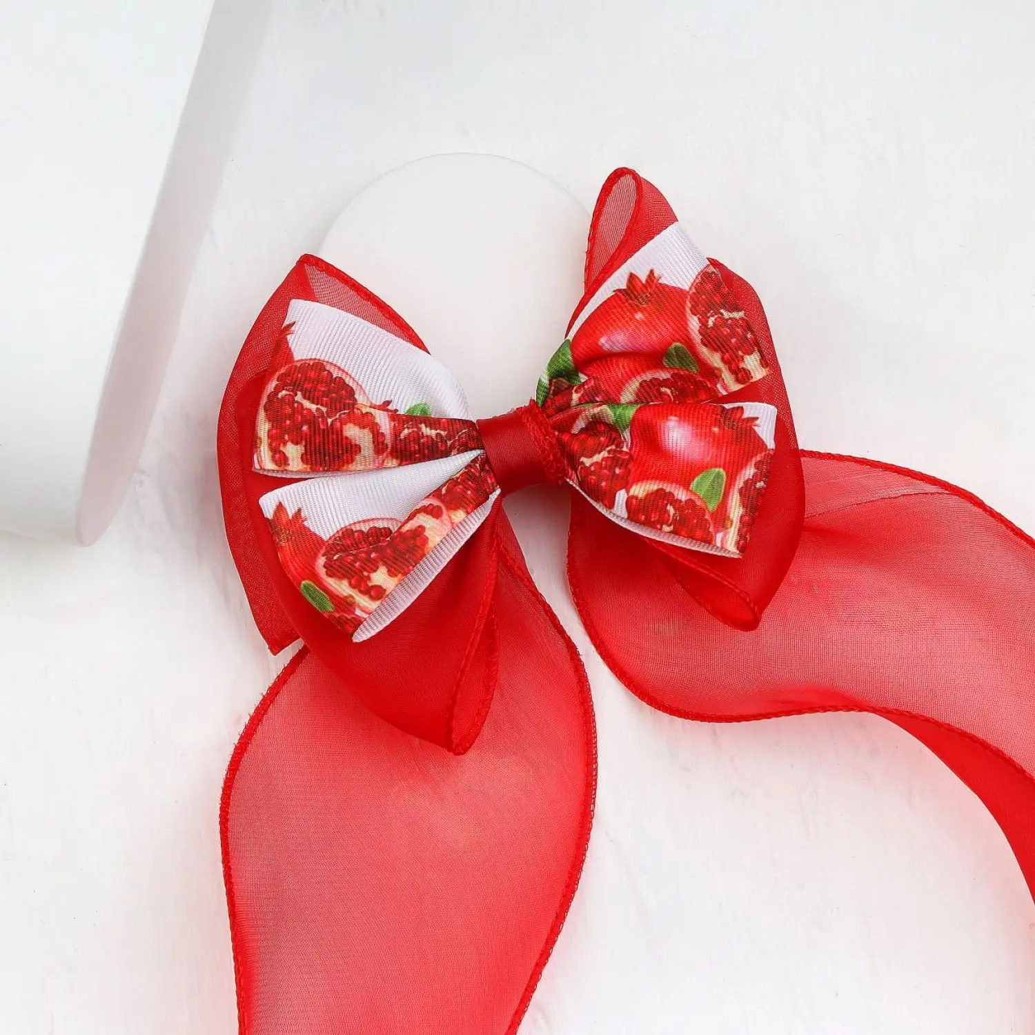 گیره فرانسوی با طرح انار و هندونه