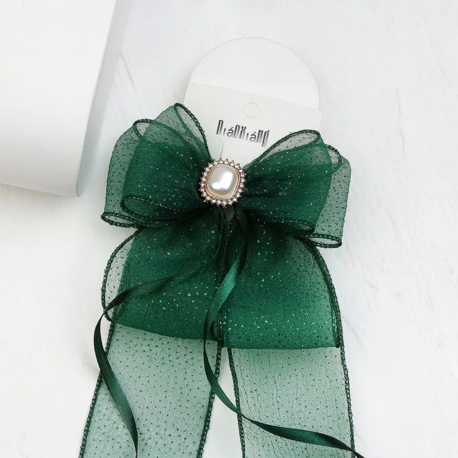 گیره فرانسوی حریر شاین دار یلدایی