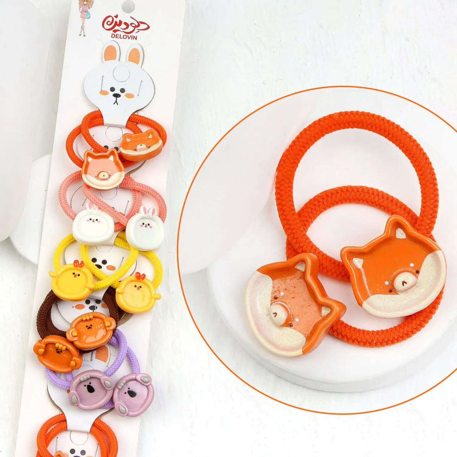 کش کارتی بچگونه رنگارنگ