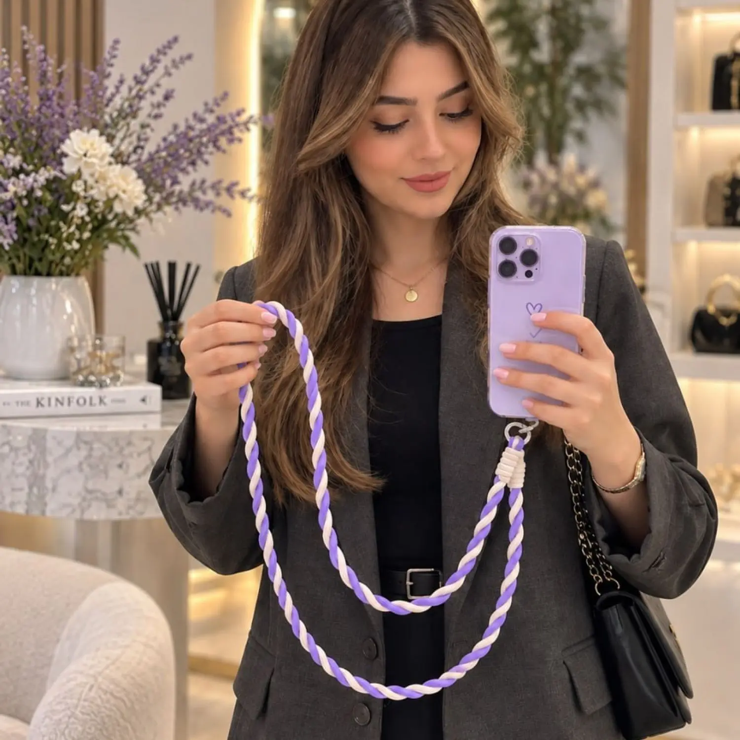 بند موبایل طنابی بلند