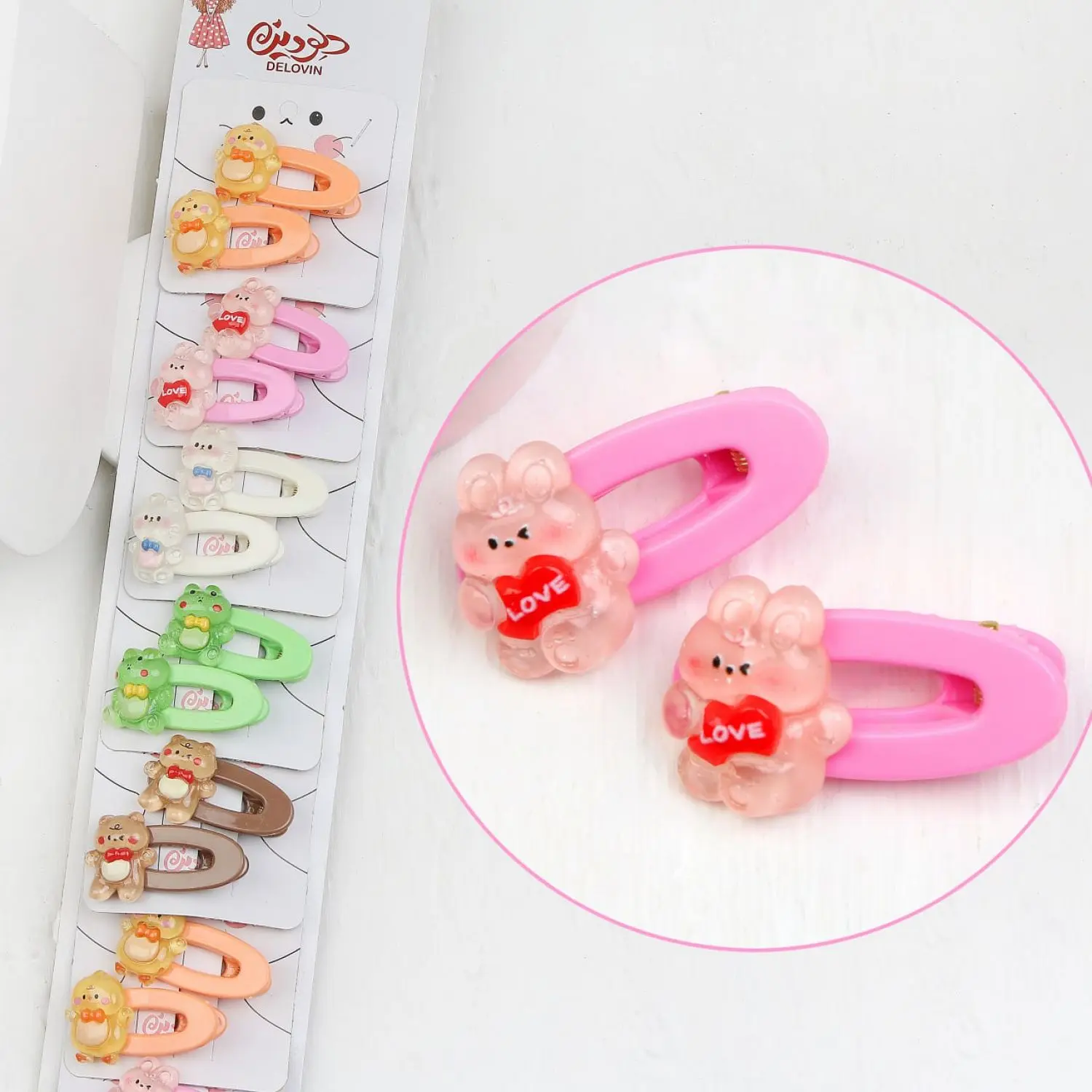 گیره انبری استیکر دار پهن