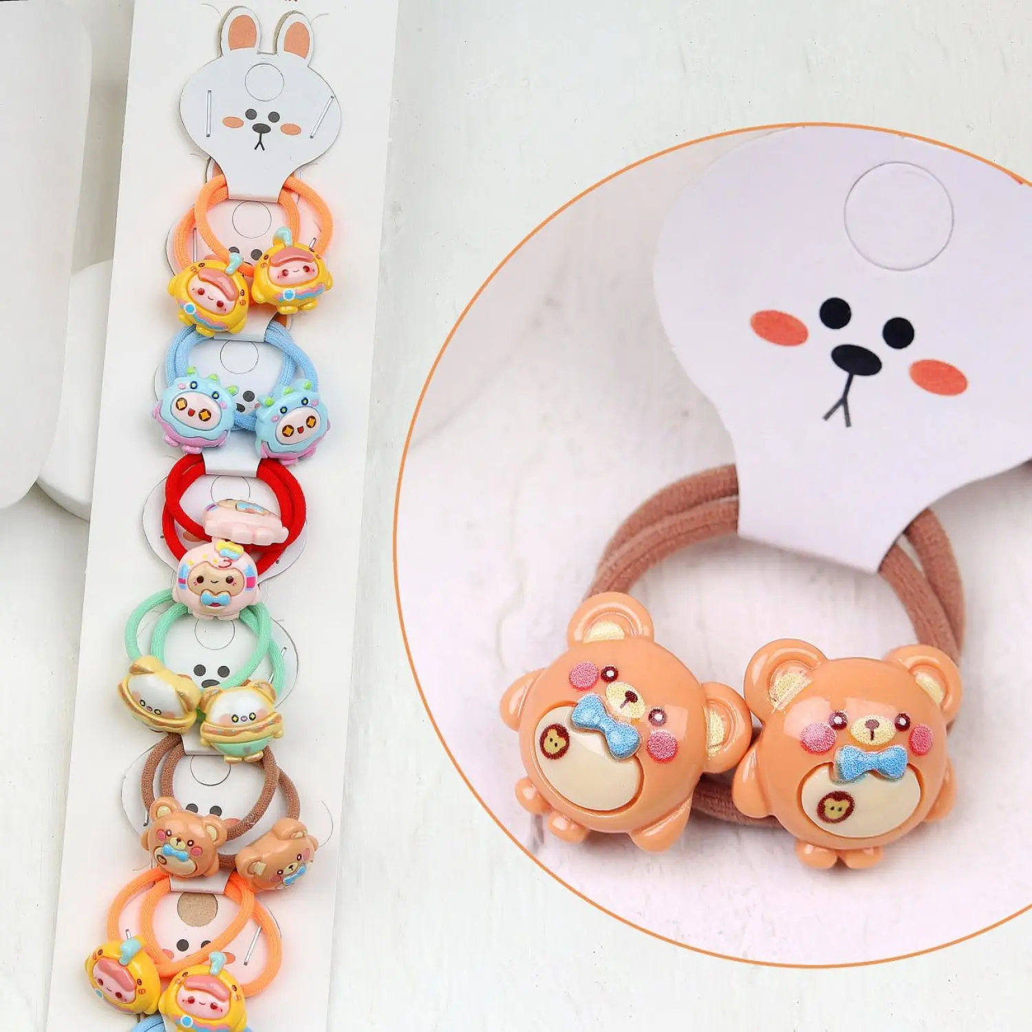 کش کارتی عروسکی طرح حیوانات