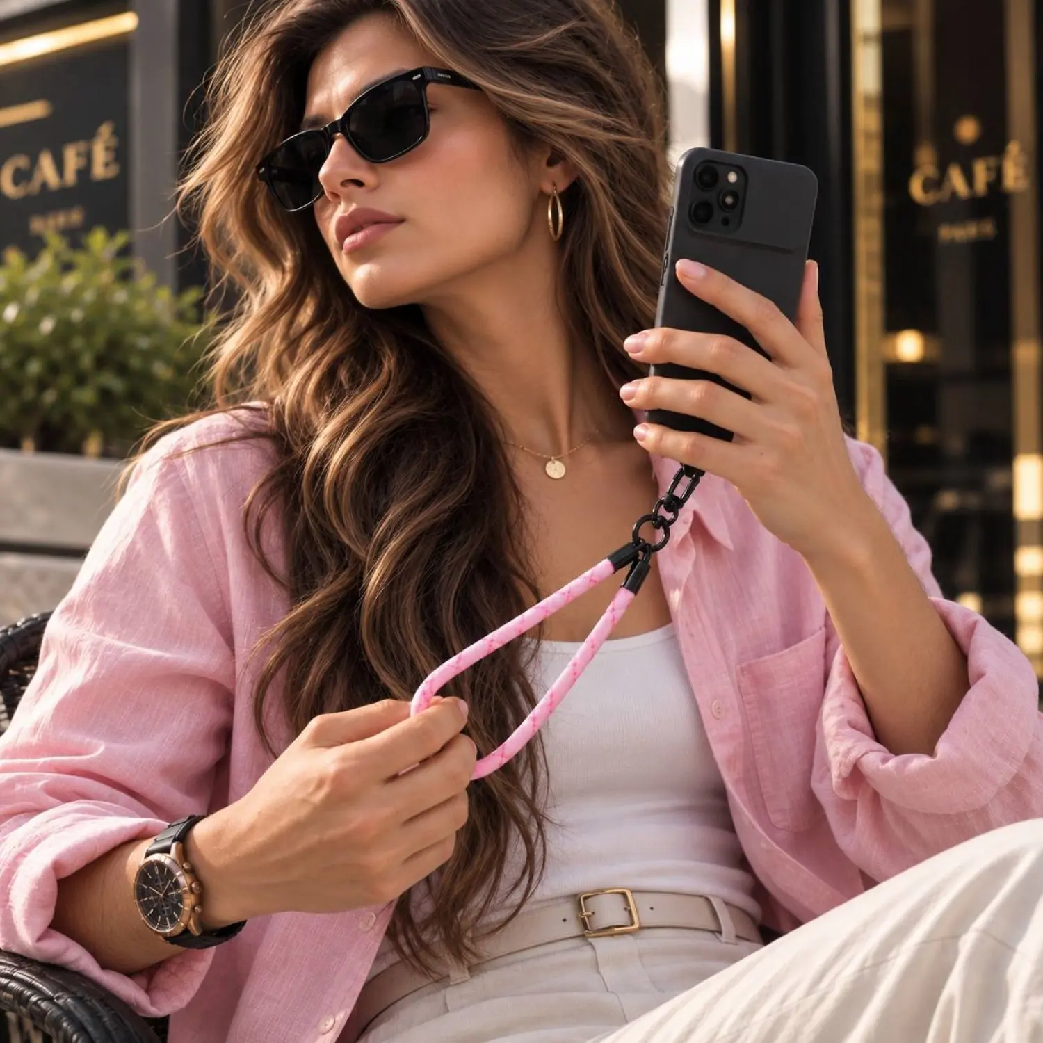 بند موبایل کوتاه کنفی
