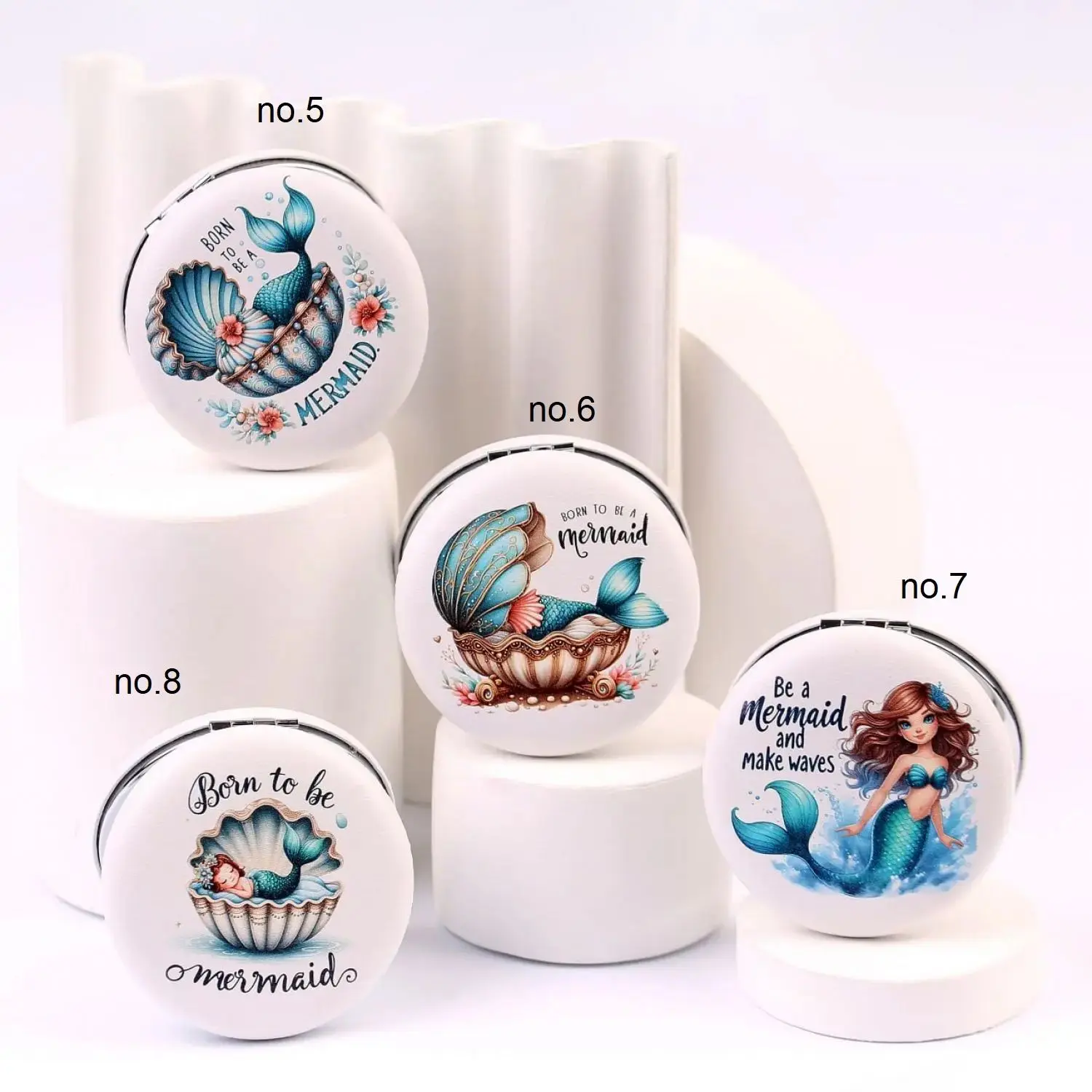 آینه جیبی طرح دار