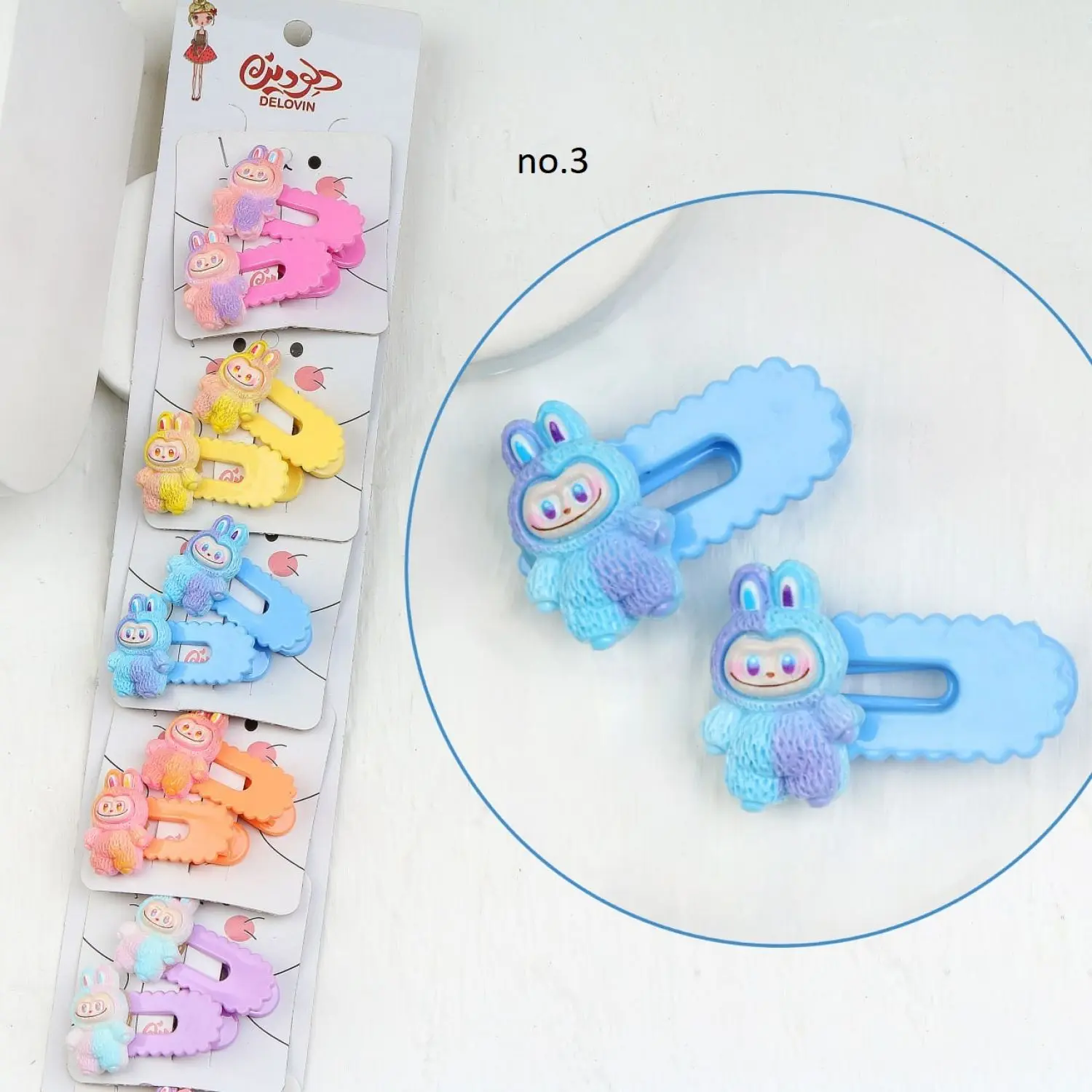 گیره انبری استیکر دار پهن