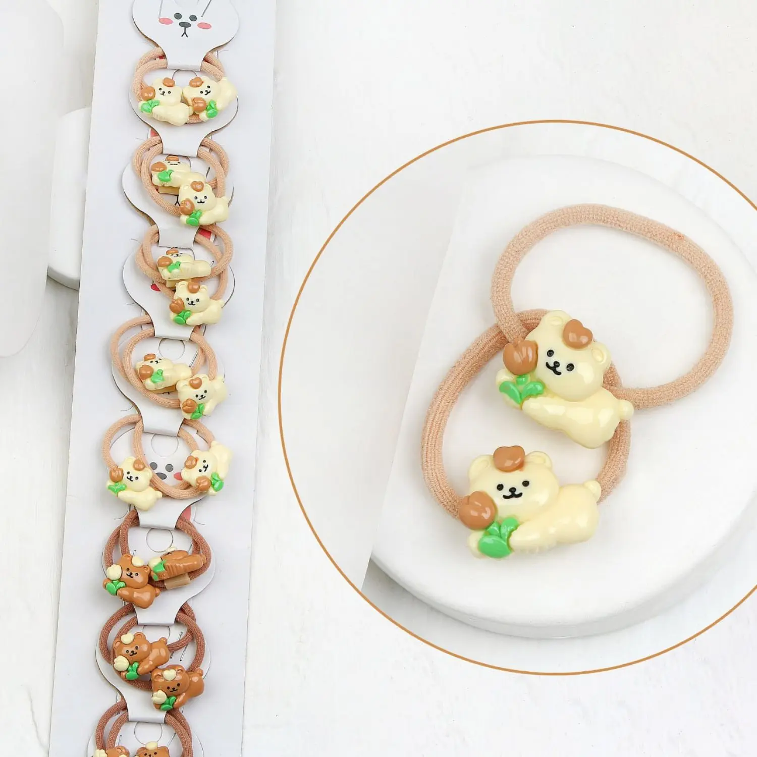 کش کارتی بچگونه رنگ نود (قهوه ای)