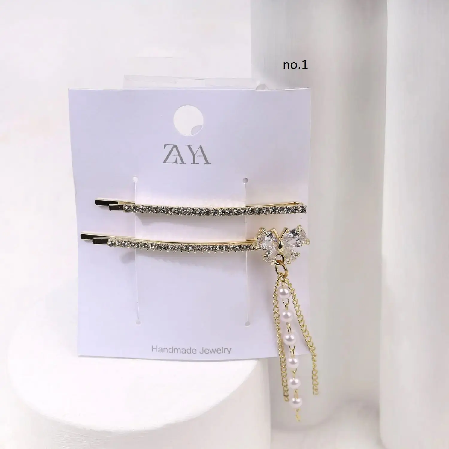 پنس آویزدار مدل پروانه