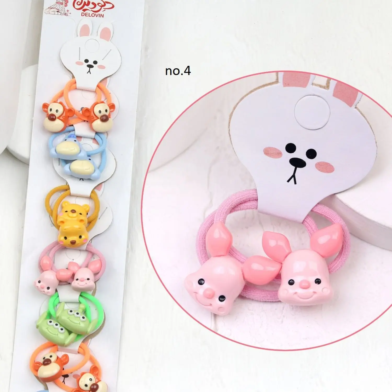 کش کارتی عروسکی طرح حیوانات