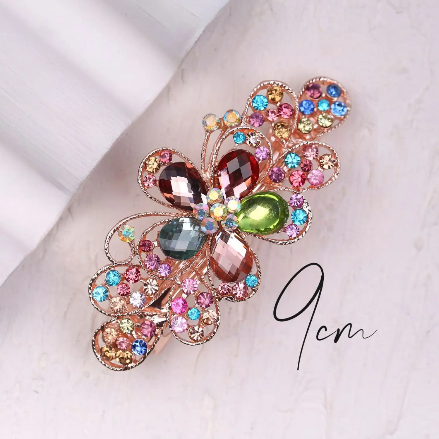 گیره پشت موی نگین دار