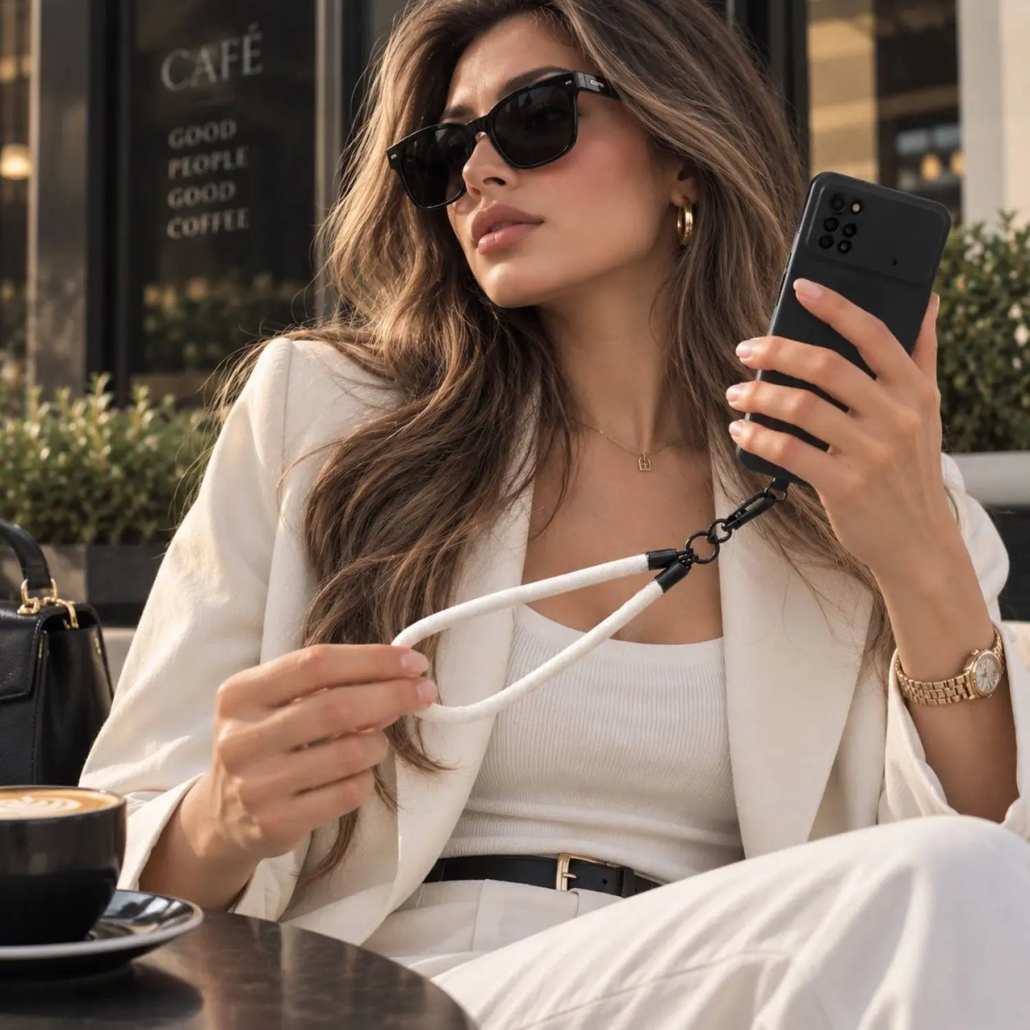 بند موبایل کوتاه کنفی