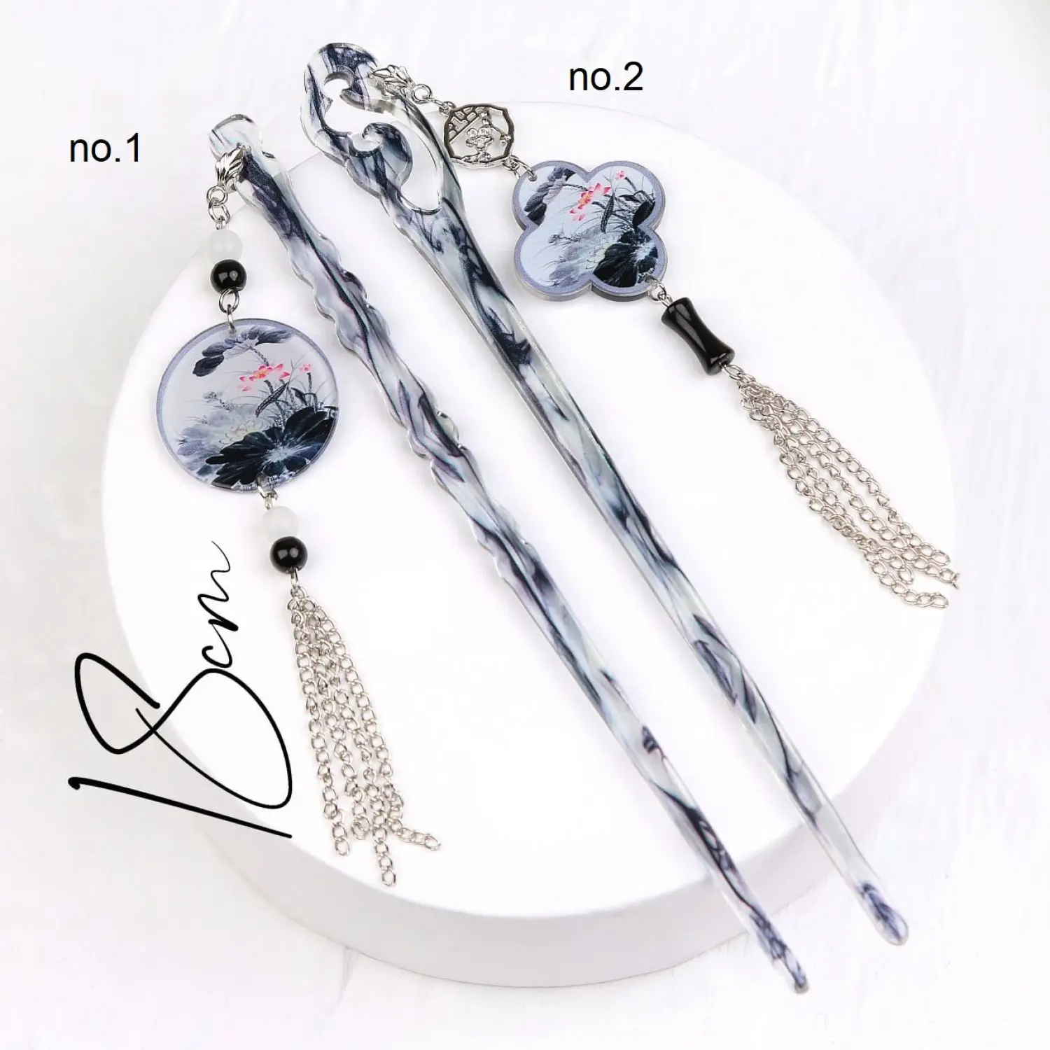 کانزاشی اکرولیک سیاه سفید