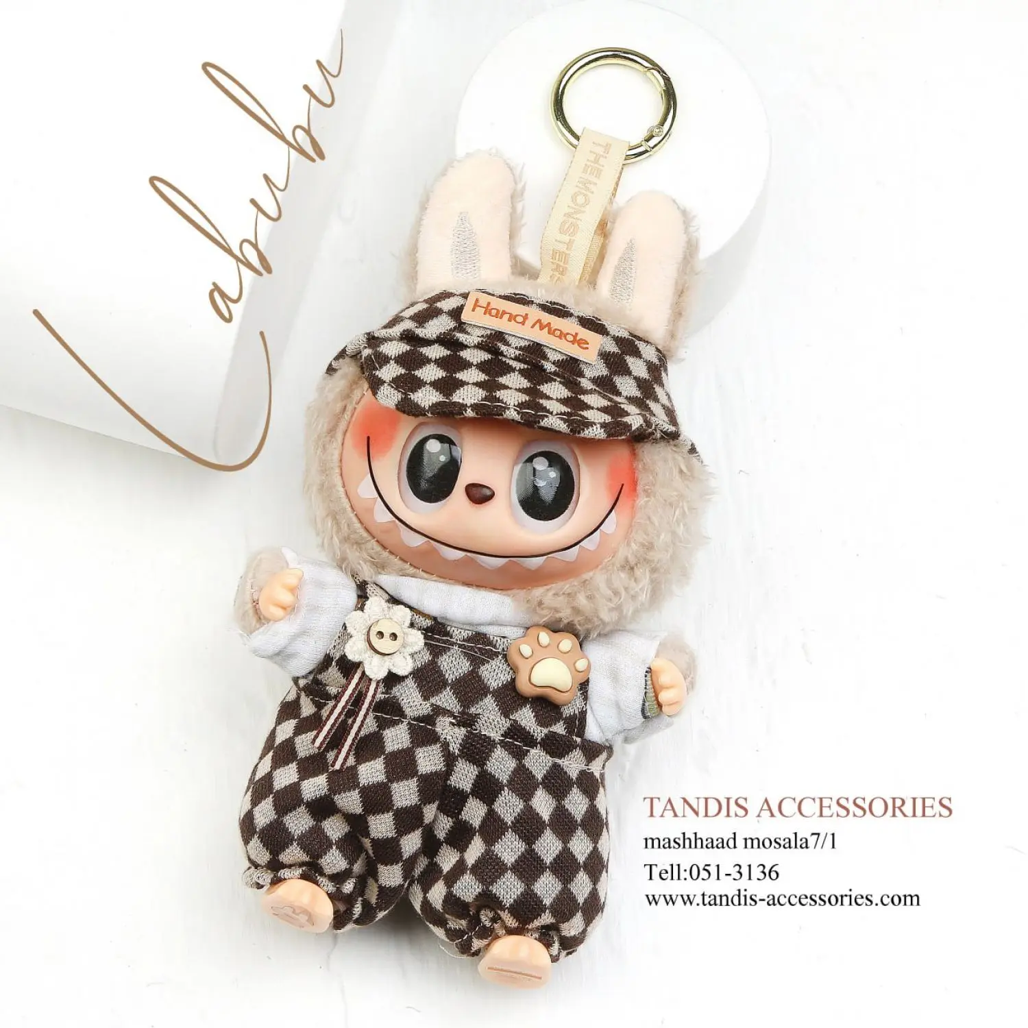 عروسک لبوبوی ماکارون لباس دار شانسی