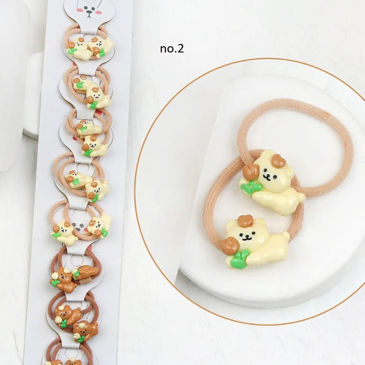 کش کارتی بچگونه رنگ نود (قهوه ای)