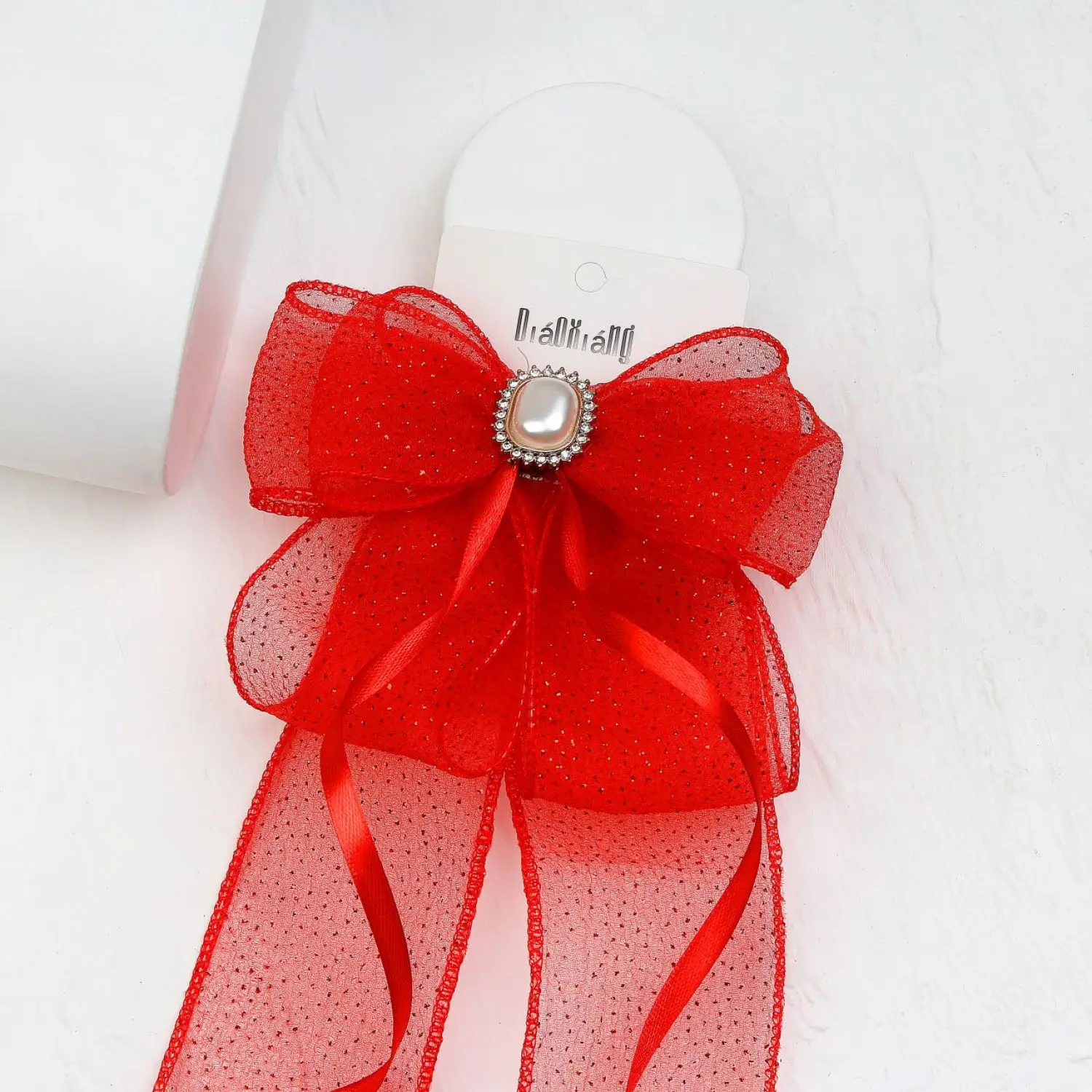 گیره فرانسوی حریر شاین دار یلدایی