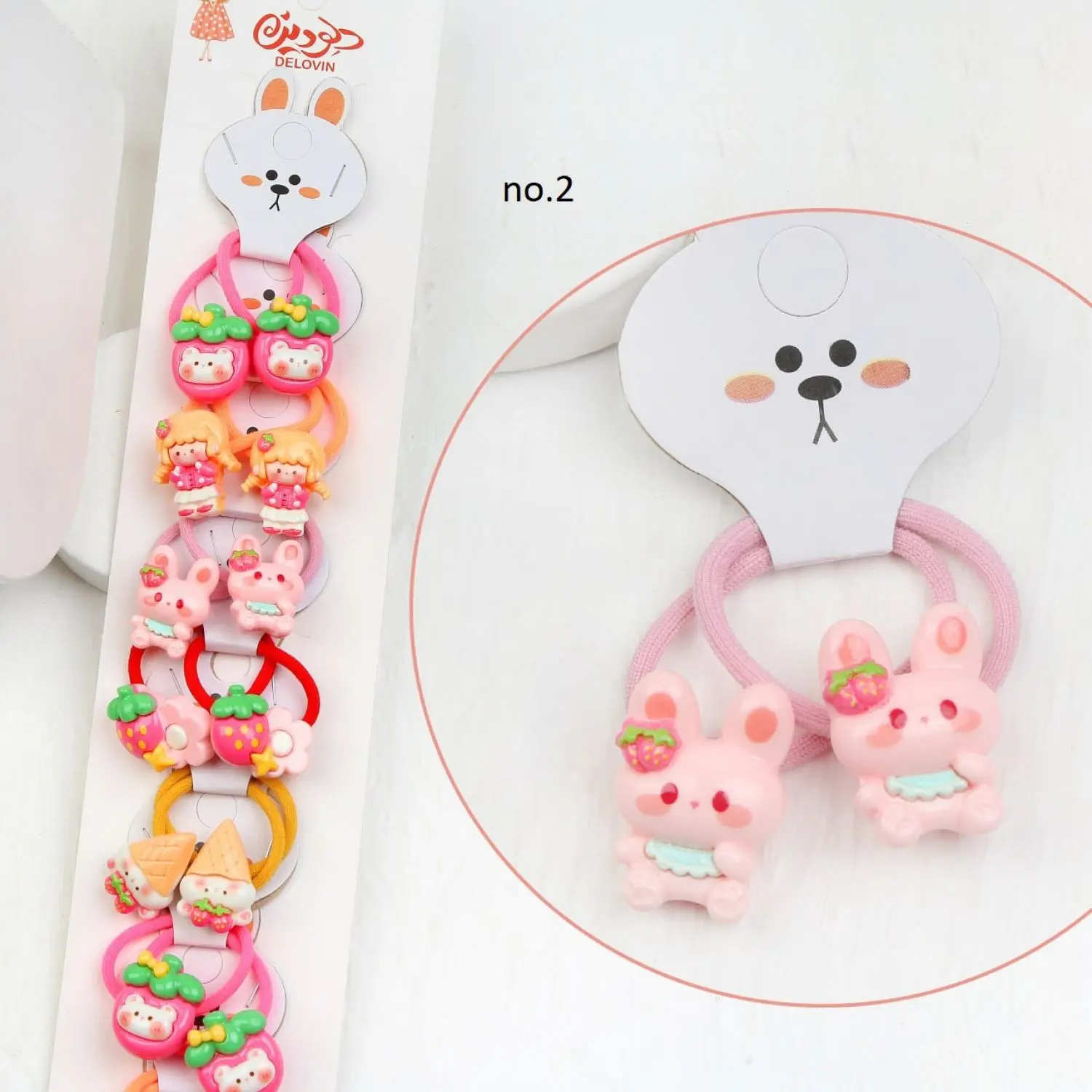 کش کارتی دوعددی عروسکی